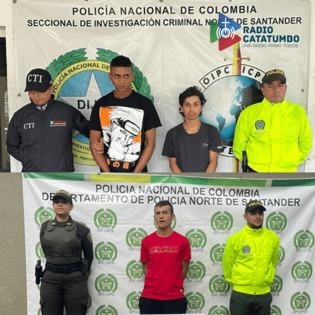 Capturados en Abrego y Ocaña