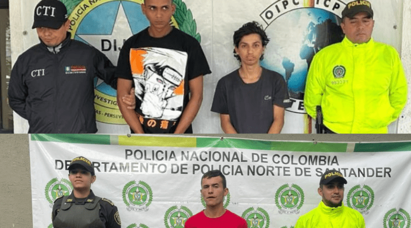 Capturados en Abrego y Ocaña