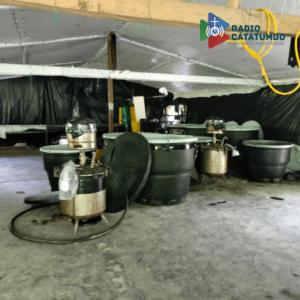 Megalaboratorio para el procesamiento de cocaina, vereda la abeja, Municipio de Convención