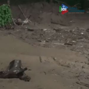 Fuertes lluvias de las últimas horas generaron crecientes súbitas en las Quebradas Grande y El Tigre del municipio de El Carmen