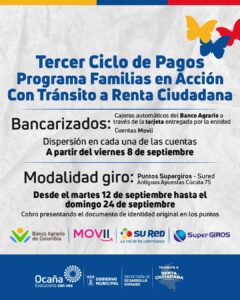 Pagos Familias en Acción