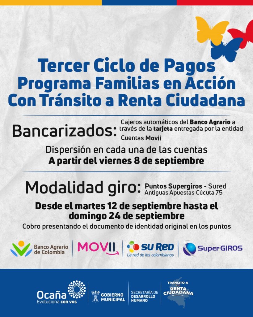 Pagos Familias en Acción