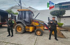 Recuperada maquinaria amarilla