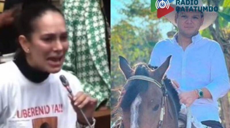 Esposa de secuestrado