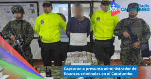 José Eduardo Villegas Santiago alias “José”, capturado en Tibú / Foto: Policía de Norte de Santander