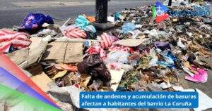 Los residentes del barrio La Coruña han manifestado su preocupación ante el deterioro del entorno urbano / Foto: Tomada de Internet