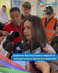 Se avanza en la recuperación de las redes de comunicación terrestre en el sector rural, a través del programa del Gobierno Nacional denominado “Caminos Comunitarios de la Paz Total”.