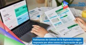 Denuncian denunció que, a pesar de vivir en un barrio de estrato bajo, los recibos reflejan cobros como si fueran de estratos altos