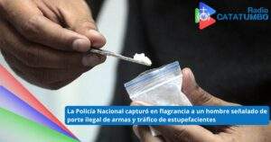 fue capturado un individuo señalado como presunto dinamizador del tráfico de estupefacientes en la zona