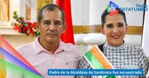 Jesús David Montañez, padre de la Alcaldesa de Sardinata Diomara Montañez Peñaranda, fue secuestrado mientras se dirigía a su finca en la vereda El Líbano.