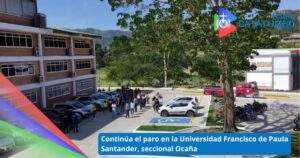 Continúa el cese de actividades en la Universidad Francisco de Paula Santander, seccional Ocaña / Foto: Alerta Santanderes 