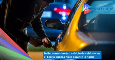 Imagen de referencia – El día de ayer delincuentes aprovecharon la soledad de la noche para cometer el hurto de autopartes a un vehículo estacionado en el barrio Buenos Aires en Ocaña, Norte de Santander.