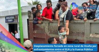 Imagen de referencia – Más de 200 desplazados reflejan el impacto de enfrentamientos armados en zonas rurales de Ocaña, Norte de Santander / Foto: Últimas Noticias Cúcuta