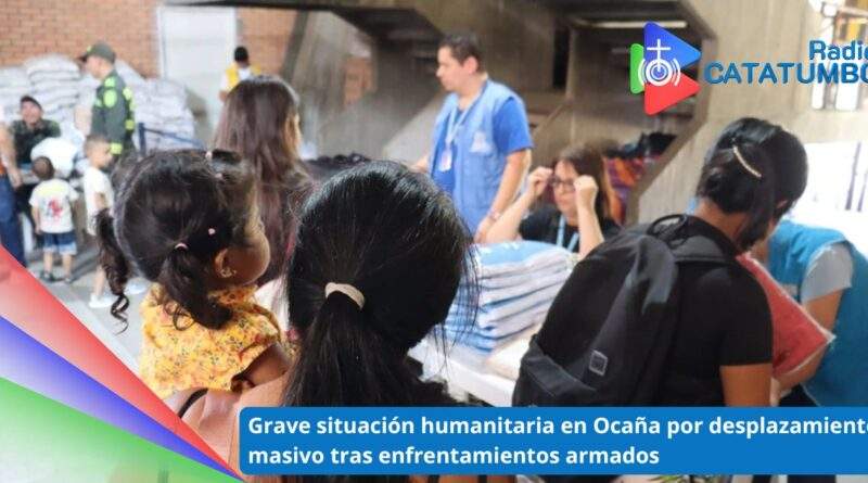 Imagen de referencia - Enfrentamientos entre la Fuerza Pública y grupos y un grupo guerrillero provocaron desplazamientos masivos en Ocaña, Norte de Santander / Foto: ACNUR