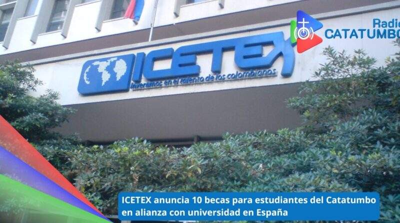 ICETEX anuncia 10 becas para estudiantes del Catatumbo en alianza con la Fundación Carolina y la Escuela Internacional de Negocios (Ceste), ubicada en Zaragoza, España / Foto: ICETEX