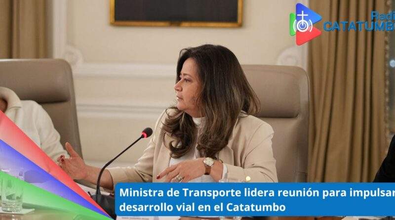 Ministra de Transporte María Fernanda Rojas / Foto: Presidencia