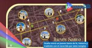 Ruta de la visita a los monumentos / Foto: Alcaldía de Ocaña