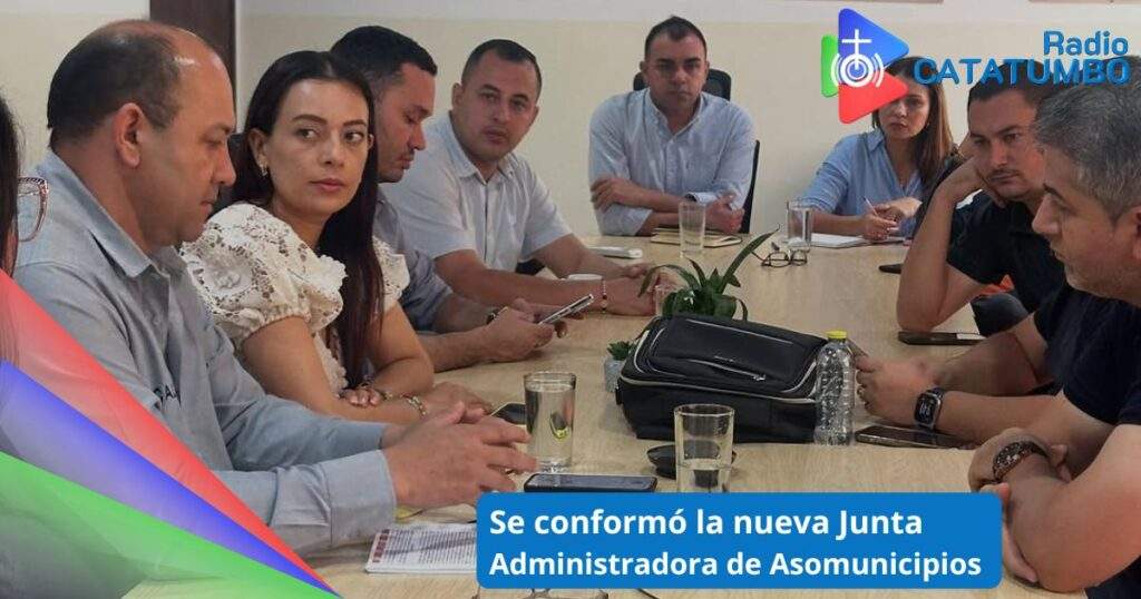 Nueva Junta Administradora de Asomunicipios 2025-2026 / Foto: asomunicipiosca