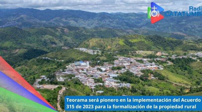 Panorámica de Teorama, Norte de Santander / Foto: municipios.com.co