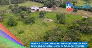 Área donde se proyecta reubicación de firmantes de paz / Foto: ARN