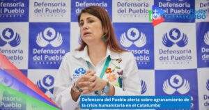 Defensora del Pueblo, Iris Marin Ortiz / Foto: Defensoría del Pueblo