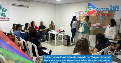 Jornada de “Prejuntémonos”, impulsada por el Gobierno Nacional bajo la coordinación del Departamento Administrativo de la Función Pública / Foto: Alcaldía de Ocaña