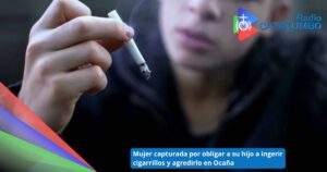 IMAGEN de referencia – Mujer fue capturada tras obligar a su hijo menor de edad a ingerir tres cigarrillos / Foto: Depositphotos