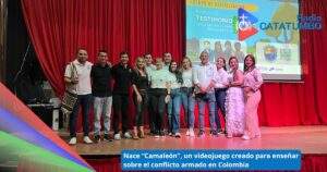 Lanzamiento oficial de “Camaleón”, un videojuego creado para acercar a la ciudadanía, especialmente a los jóvenes, al entendimiento del conflicto armado en Colombia / Foto: Suministrada 