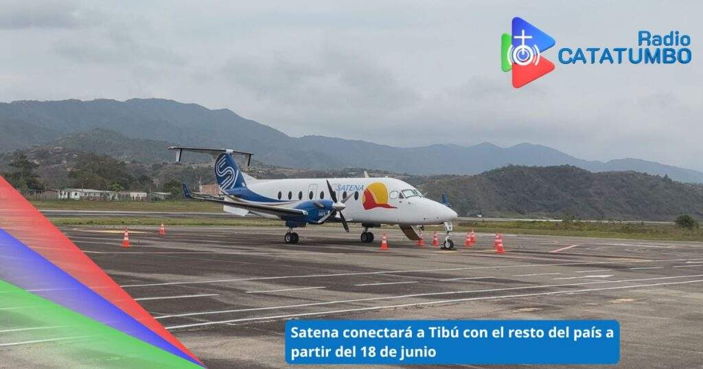 Aerolínea estatal Satena / Foto: EMISORA DIOSESANA RADIO CATATUMBO