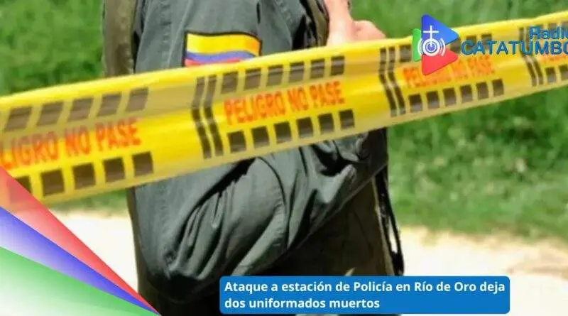 Imagen de referencia - Hostigamiento a estación de Policía de Río de Oro deja 2 uniformados Muertos / Foto: AFP