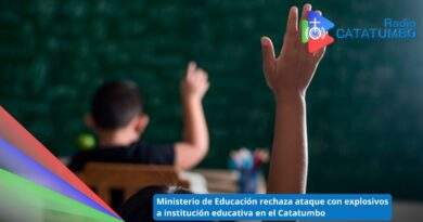 Imagen de referencia – Fueron atacadas con explosivos las inmediaciones de la Institución Educativa Rural Orú Bajo, ubicada en zona rural del municipio de El Tarra, Norte de Santander / Foto: Mineducación
