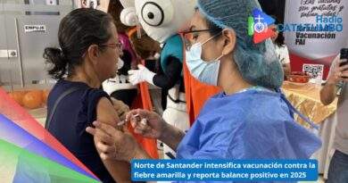 Jornadas de vacunación contra la fiebre amarilla en Norte de Santander / Foto: IDS