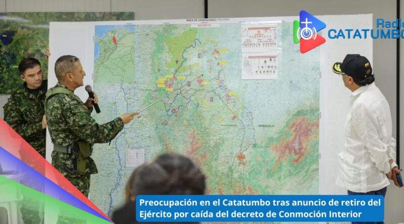 El presidente Gustavo Petro ha aniunciado la posible salida del Ejército de la región del Catatumbo lo cual ha generado preocupación entre sus habitantes / Foto: @infopresidencia / X
