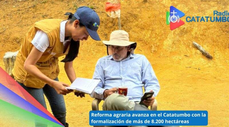 Plan Catatumbo avanza a buen ritmo con formalización de tierras y “Fincas para La Paz” / Foto: ANT