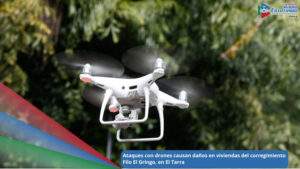 Imagen de referencia – Ataques con dron con explosivos en el corregimiento de Filo El Gringo - El Tarra, Norte de Santander / Foto: El Frente 