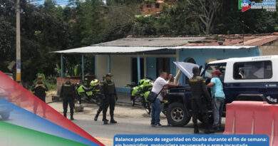 Puesto de control en Ocaña, Norte de Santander / Foto: Redes Sociales