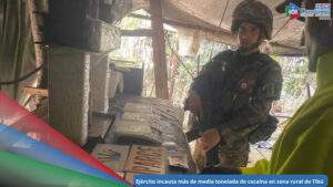Ejército Nacional incauta más de media tonelada de cocaína en el Catatumbo / Foto: Policía Nacional 