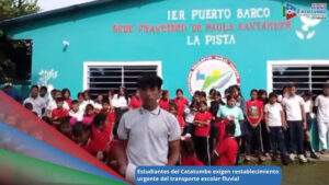 Estudiantes de la Región del Catatumbo, de la rivera de Río de Oro y del Río Catatumbo / Foto: Ascamcatoficia