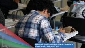 Imagen de referencia - Estudiantes del Colegio Alfonso López se preparan para las Pruebas Saber 11 / Foto: Mineducación