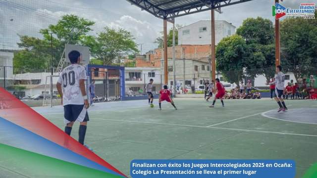 Finales de los Juegos Intercolegiados 2025 en Ocaña, Norte de Santander / Foto: Alcaldia de Ocaña