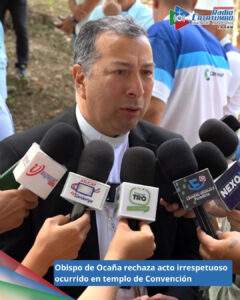 Obispo de la Diócesis de Ocaña, monseñor Orlando Olave Villanova / Foto: Radio Catatumbo