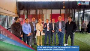 Reunión para el “Gran Torneo de la Vida” entre el Gobierno Nacional, la Federación Colombiana de Fútbol y las autoridades locales / Foto: Facebook – William Villamizar