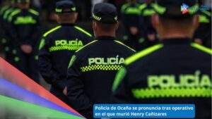 Imagen de referencia - Policía de Ocaña hablo del hecho en el que murió Henry Cañizares / Foto: Policía Nacional  