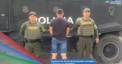 Fue capturado un hombre requerido mediante Circular Azul de INTERPOL en Sardinata, Norte de Santander / Foto: Policía Nacional