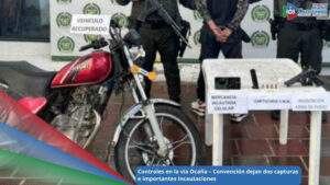 Persona capturada y objetos incautados por la Policía Nacional / Foto: Redes Sociales 
