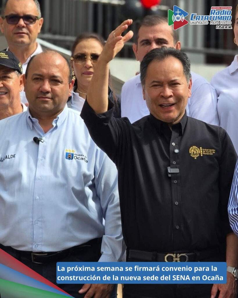 Gobernadora de Norte de Santander, William Villamizar Laguado - Alcalde de Ocaña, Emiro Cañizares Plata / Foto: Alcaldia de Ocaña