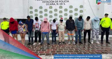 Banda delincuencial “Los GN” / Foto: Policía Nacional