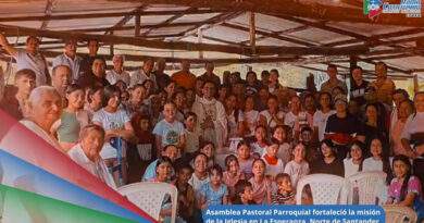 Asamblea Pastoral Parroquial realizada en la parroquia San Pablo Apóstol de la vereda Bella Vista del municipio de La Esperanza, Norte de Santander / Foto: Diócesis de Ocaña