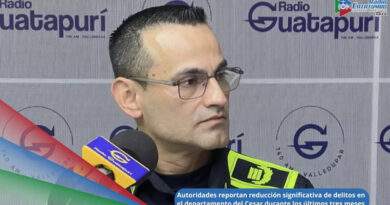 Coronel William Javier Morales Vargas, comandante del Departamento de Policía del departamento del Cesar / Foto: Radio Guatapuri