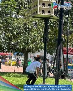 Imagen de referencia – Parque 29 de mayo en Ocaña, Norte de Santander / Foto: Redes Sociales 